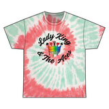 Lady King and The Aces Vibrant Tie-Dye Tee