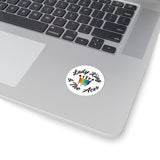 Rainbow Crown Lady King & The Aces Vinyl Decal, Laptop Sticker