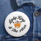 Lady King & The Aces Button