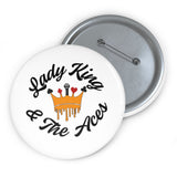 Lady King & The Aces Button