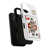 Lady King Playing Card Phone Case