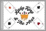 Lady King & The Aces Double Sided Flag