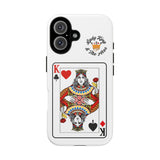 Lady King Playing Card Phone Case