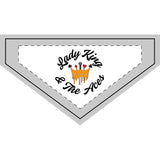 Personalized Clip-on Pet Bandana | Custom Pet Accessories, Dog Fashion, Pet Gifts, Birthday Party, Dog Bandana, Clip-on Dog Accessory